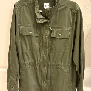 GAP Women's Olive Utility Jacket